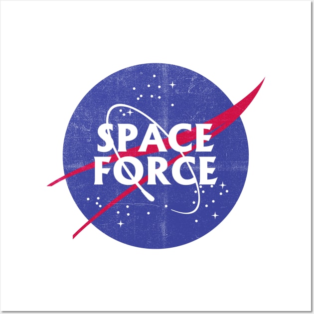 Space Force Nasa Wall Art by stayfrostybro